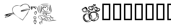 KR Valentines 2006 Ten font preview